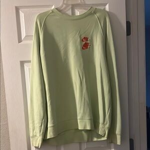 Nike Men's Light Green Sweatshirt